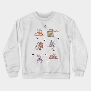 Sweet Travel Final Crewneck Sweatshirt